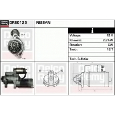 DRS0122 DELCO REMY Стартер