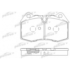 PBP998 PATRON Комплект тормозных колодок, дисковый тормоз