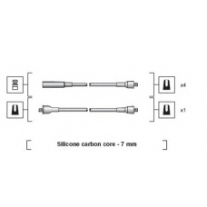 941318111024 MAGNETI MARELLI Комплект проводов зажигания