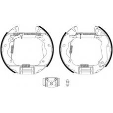 8DB 355 022-621 HELLA PAGID Комплект тормозных колодок