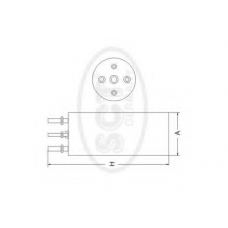 ST 6081 SCT Топливный фильтр