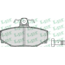 05P217 LPR Комплект тормозных колодок, дисковый тормоз