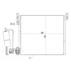 037-016-0002 LORO Конденсатор, кондиционер