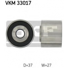VKM 33017 SKF Паразитный / ведущий ролик, поликлиновой ремень