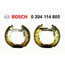 0 204 114 605 BOSCH Комплект тормозных колодок