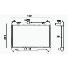 RM0299 EQUAL QUALITY Радиатор, охлаждение двигателя