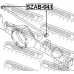 SZAB-041 FEBEST Подвеска, рычаг независимой подвески колеса