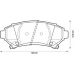 573063B BENDIX Комплект тормозных колодок, дисковый тормоз