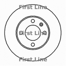 FBD896 FIRST LINE Тормозной диск