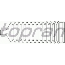 300 830 TOPRAN Пыльник, рулевое управление