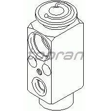 501 544 TOPRAN Расширительный клапан, кондиционер