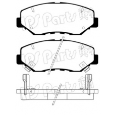 IBD-1486 IPS Parts Комплект тормозных колодок, дисковый тормоз