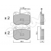 822-021-0 CIFAM Комплект тормозных колодок, дисковый тормоз