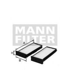 CU 23 001-2 MANN-FILTER Фильтр, воздух во внутренном пространстве