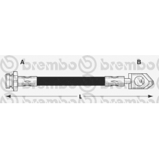 T 56 064 BREMBO Тормозной шланг