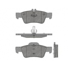 SP 404 SCT Комплект тормозных колодок, дисковый тормоз