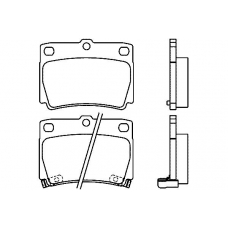 23593 150  0 5 T4067 TEXTAR Колодки тормозные