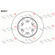 BS3677 FTE Тормозной диск