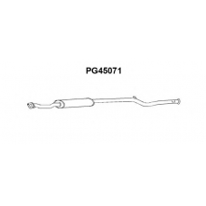 PG45071 VENEPORTE Средний глушитель выхлопных газов