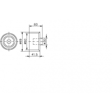 TKR 9091 TIMKEN Натяжной ролик, ремень грм