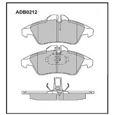 ADB0212 Allied Nippon Тормозные колодки