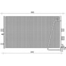 350203448000 MAGNETI MARELLI Конденсатор, кондиционер