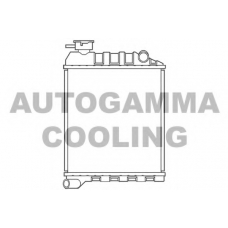 100075 AUTOGAMMA Радиатор, охлаждение двигателя