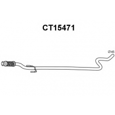 CT15471 VENEPORTE Труба выхлопного газа