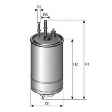 FP5863HWS COOPERSFIAAM FILTERS Топливный фильтр