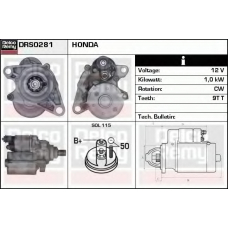 DRS0281 DELCO REMY Стартер