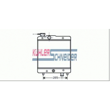 1700201 KUHLER SCHNEIDER Радиатор, охлаждение двигател