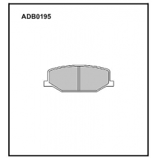 ADB0195 Allied Nippon Тормозные колодки