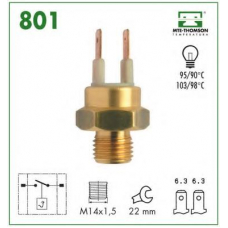 801 MTE-THOMSON Термовыключатель, сигнальная лампа охлаждающей жид