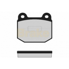 PA1592 BRAKE ENGINEERING Комплект тормозных колодок, дисковый тормоз