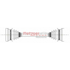 7210026 METZGER Приводной вал