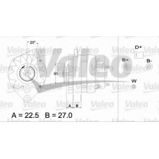 436711 VALEO Генератор