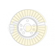 6064481 GIRLING Тормозной диск
