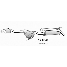 12.8049 ASSO Средний / конечный глушитель ог