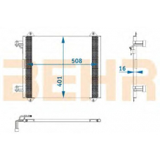 7402509 BEHR Condenser