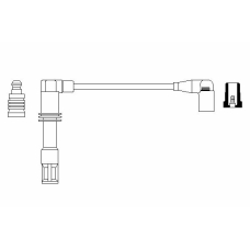 0 986 357 725 BOSCH Провод зажигания