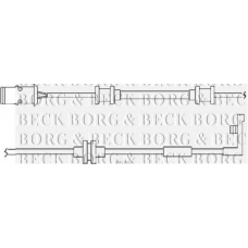 BWL3014 BORG & BECK Сигнализатор, износ тормозных колодок