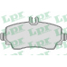 05P670 LPR Комплект тормозных колодок, дисковый тормоз