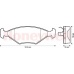 571916B BENDIX Комплект тормозных колодок, дисковый тормоз