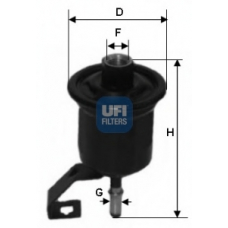 31.776.00 UFI Топливный фильтр