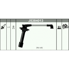 J5384013 NIPPARTS Комплект проводов зажигания