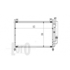 030-016-0013 LORO Конденсатор, кондиционер