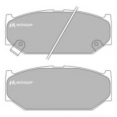 LVXL1737 MOTAQUIP Комплект тормозных колодок, дисковый тормоз