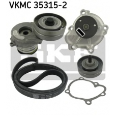 VKMC 35315-2 SKF Водяной насос + комплект ручейковых ремней