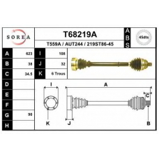 T68219A EAI Приводной вал