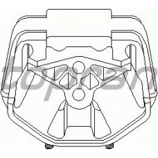 201 352 TOPRAN Подвеска, двигатель